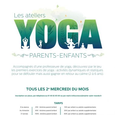 Atelier Yoga Parents-Enfants au Cresco