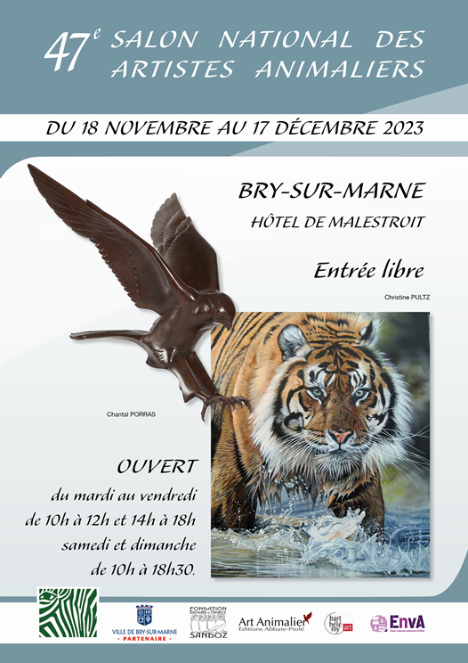 Salon National des Artistes Animaliers Du 18 nov au 17 déc 2023