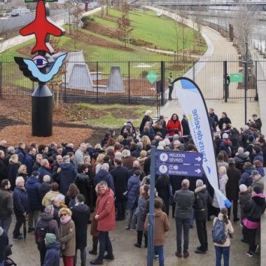 Au parc Gauthier Mougin : une promenade à la découverte des œuvres – Printemps de la sculpture
