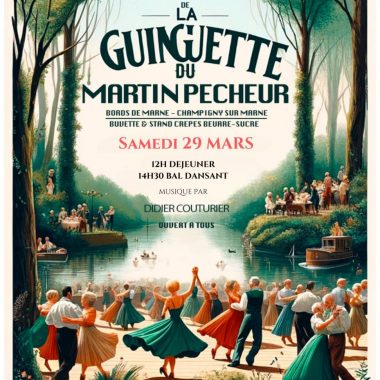 Le Grand Bal la Guinguette du Martin Pécheur