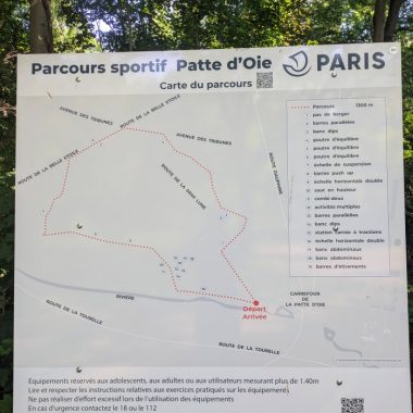 PARCOURS SPORTIF DE LA PATTE D’OIE