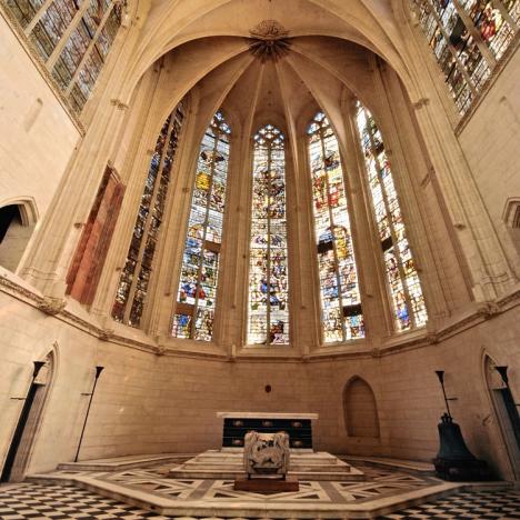 La Sainte-Chapelle du château de Vincennes et ses combles