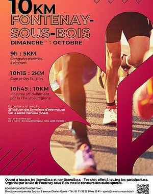 Course 10KM Fontenay-sous-Bois