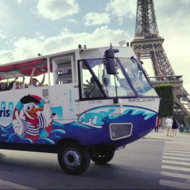 Découverte de Paris et des Hauts-de-Seine à bord d&rsquo;un bus amphibie !