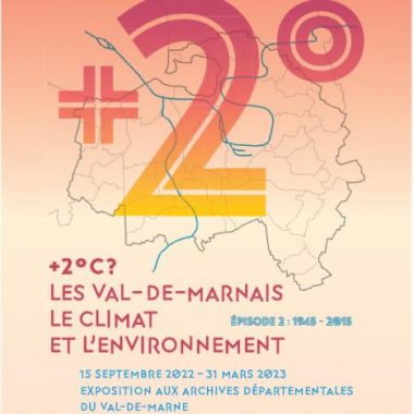 +2° ? Les Val-de-Marnais, le climat et l’environnement : de 1945 à 2015