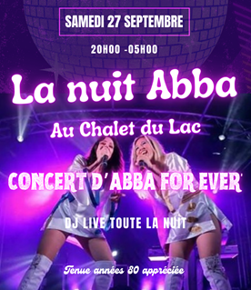 La Nuit Abba au Chalet du Lac