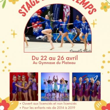 Stage GRS des vacances à Sucy