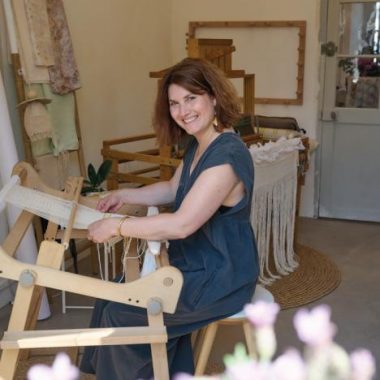 Initiation au tissage, geste, temps et plaisir de faire