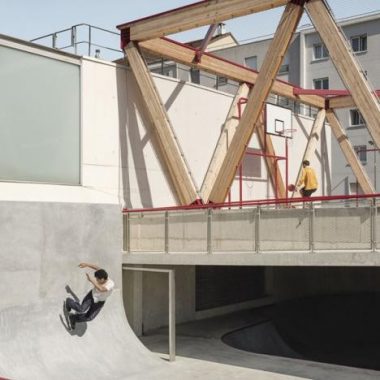 LE SKATE-PARK ET CITY-STADE ALICE-MILLIA