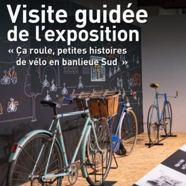Des acrobates à vélo :  fin de l’exposition « Ça roule, petites histoires de vélo en banlieue sud »