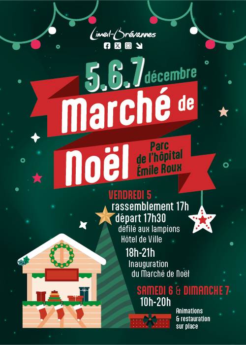 Marché de Noël à Limeil-Brévannes