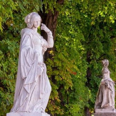 Le jardin du Luxembourg et ses sculptures