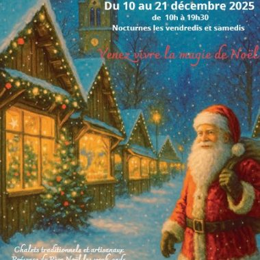 Marché de Noël des commerçants de Charenton