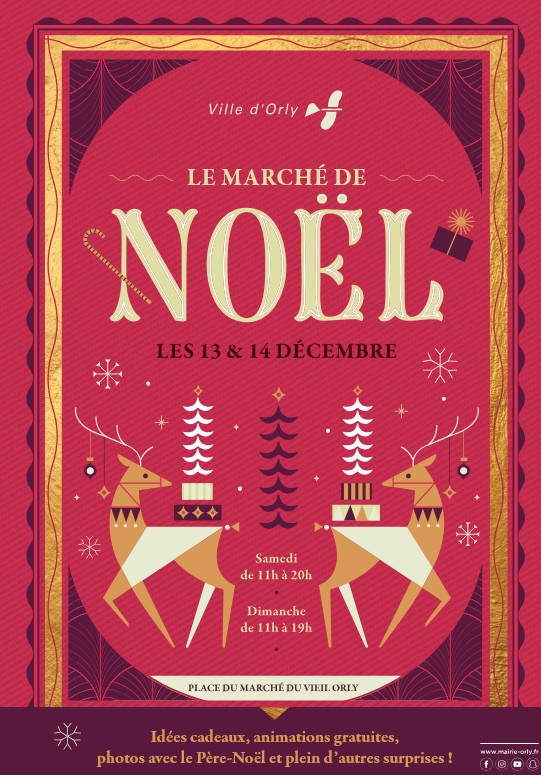 Marché de Noël et patinoire à Orly