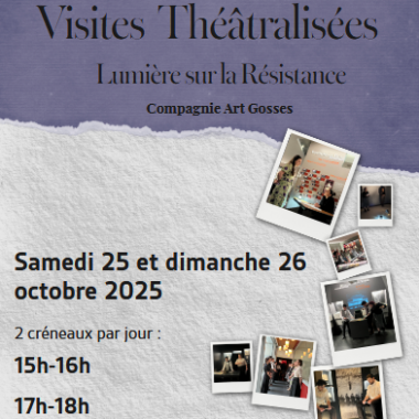 Lumière sur la Résistance – Visites théâtralisées au MNR