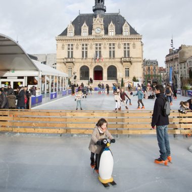 PATINOIRE de Noël à Vincennes