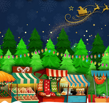 Marché de Noël à Rungis
