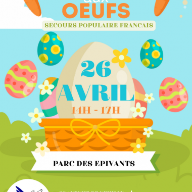 Chasse aux Oeufs Solidaire du Secours Populaire