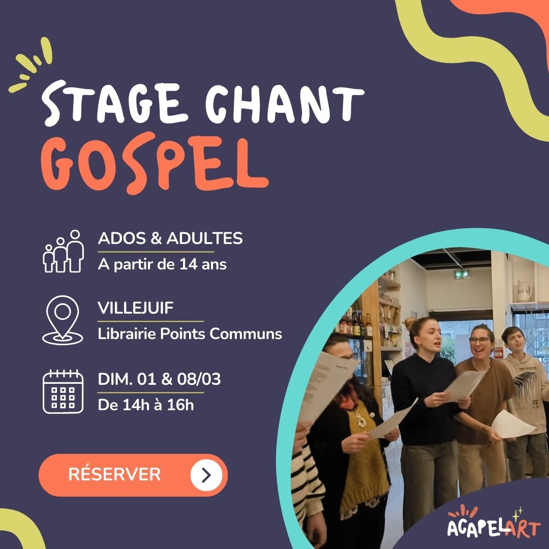 Stage de chant Gospel – Villejuif