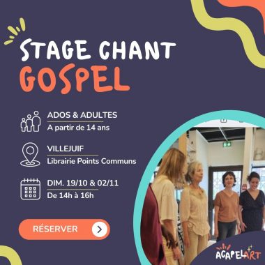 Stage de chant Gospel – Villejuif