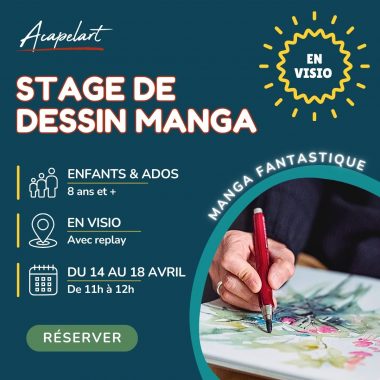 Stage de Dessin Manga fantastique EN VISIO