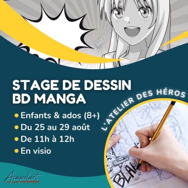 Stage de Dessin BD & Manga Enfants & Ados