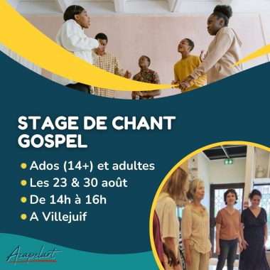 Stage de chant Gospel – Villejuif