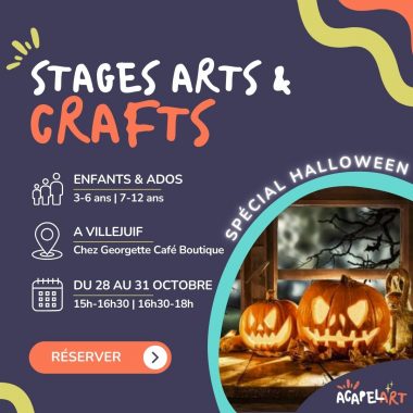 Stage Arts & Crafts in English – Halloween
