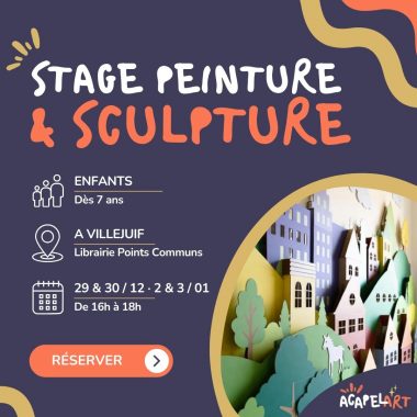 Stage peinture et sculpture créative – Voyage dans l’imaginaire