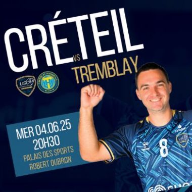 Handball : Créteil reçoit Tremblay au Palais des Sports