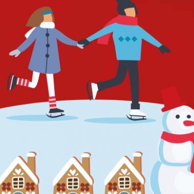 PATINOIRE de Noël à Vincennes