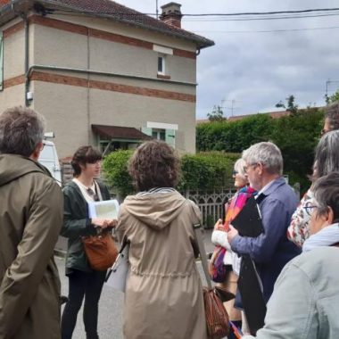 Visite de la Cité-jardins des Éveuses