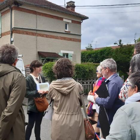 Visite de la Cité-jardins des Éveuses