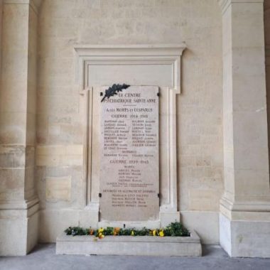 L’hôpital Sainte-Anne pendant la guerre – Journées du Patrimoine