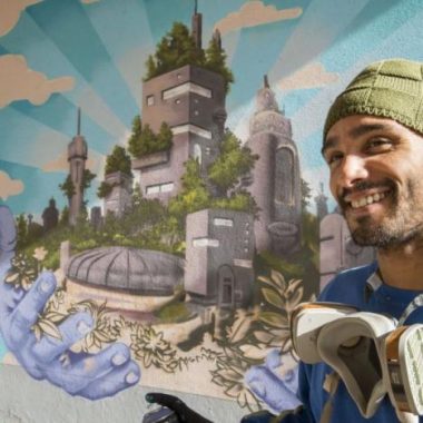 De l’usine à l’atelier : rencontre avec un graffeur et démonstration – PHENOMEN’ART