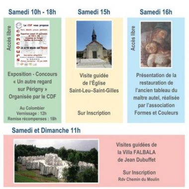 Visite guidée de l’Eglise Saint-Leu-Saint Gilles de Périgny – Journées du patrimoine
